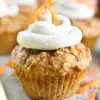 Carrot cupcake