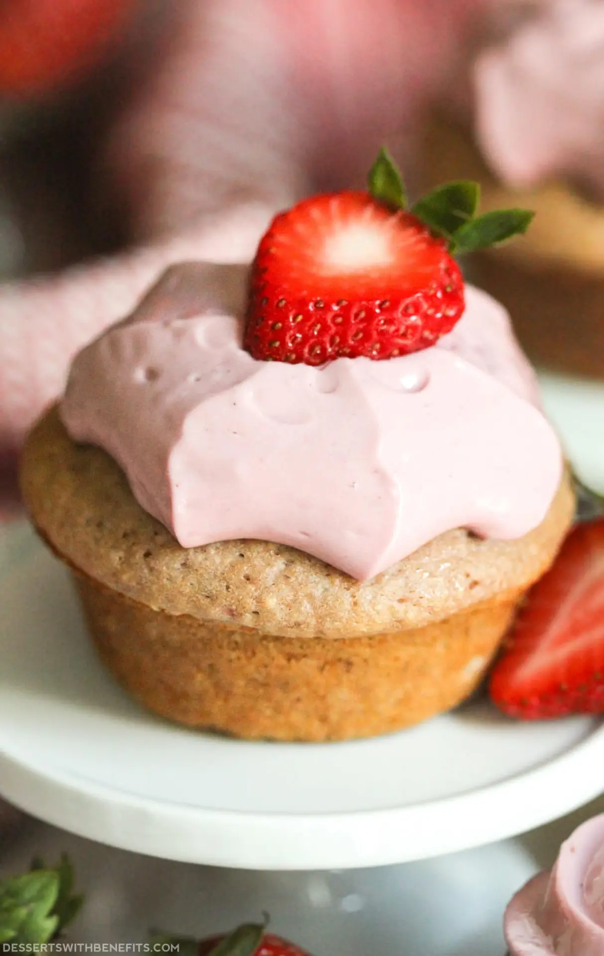 Strawberry cupcake